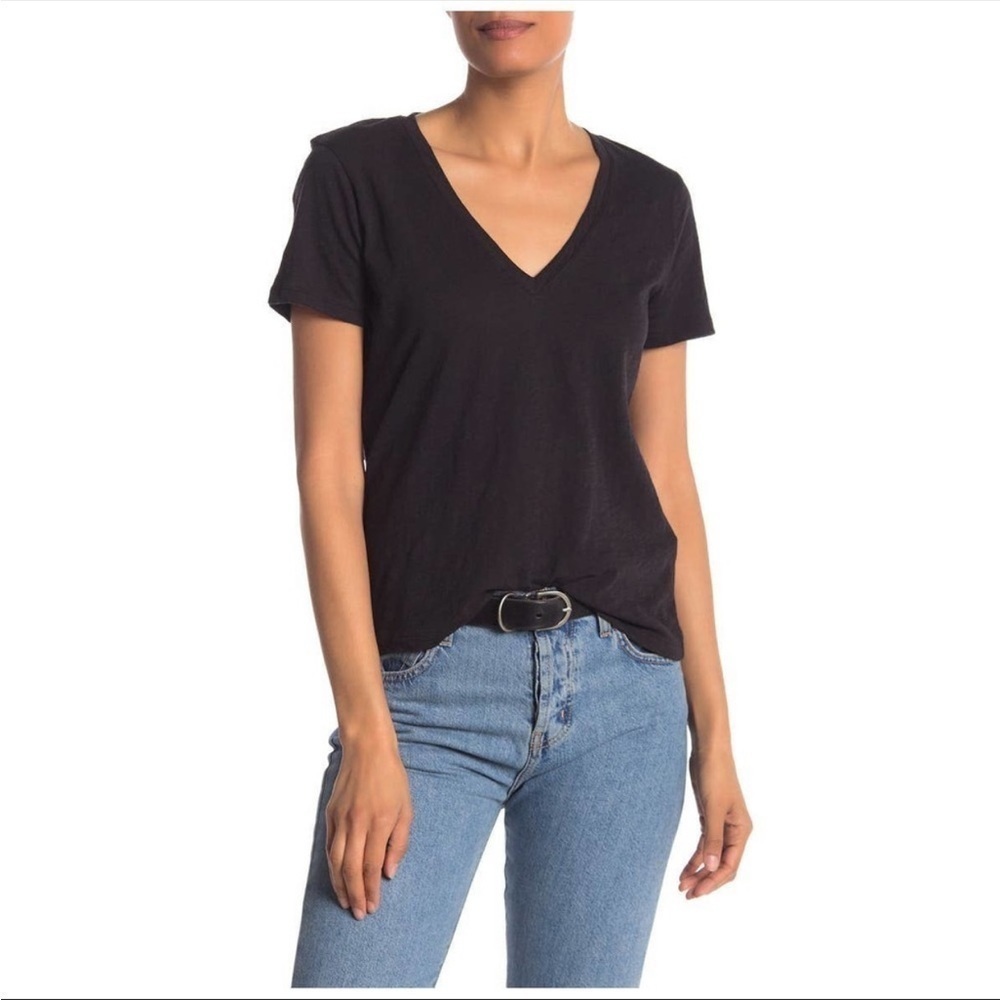 MADEWELL Top V Neck Size XXS